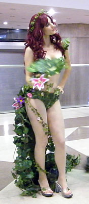 Poison Ivy at NYCC 2011 photo by Mary Poison Ivy at NYCC 2011